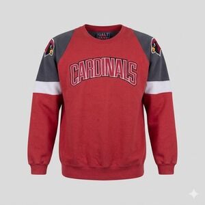 Galt Sand Sweatshirt Men XXL Red Arizona Cardinals Vintage 90s Colorblock NFL